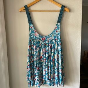 Free People Paisley Tank